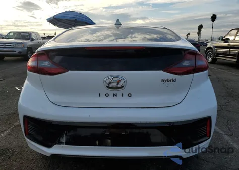 2019 Hyundai Ioniq Sel z USA, uszkodzony, nr VIN KMHC75LCXKU105955